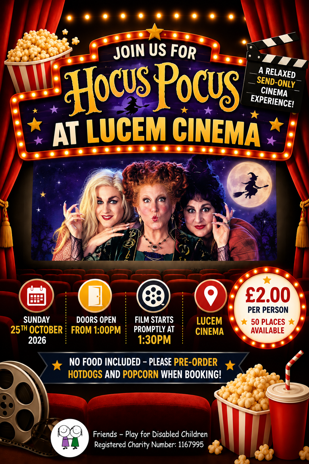 Lucem Cinema - Hocus Pocus 25/10